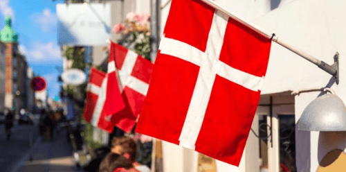 Det danske flag, som ROFUS opererer under